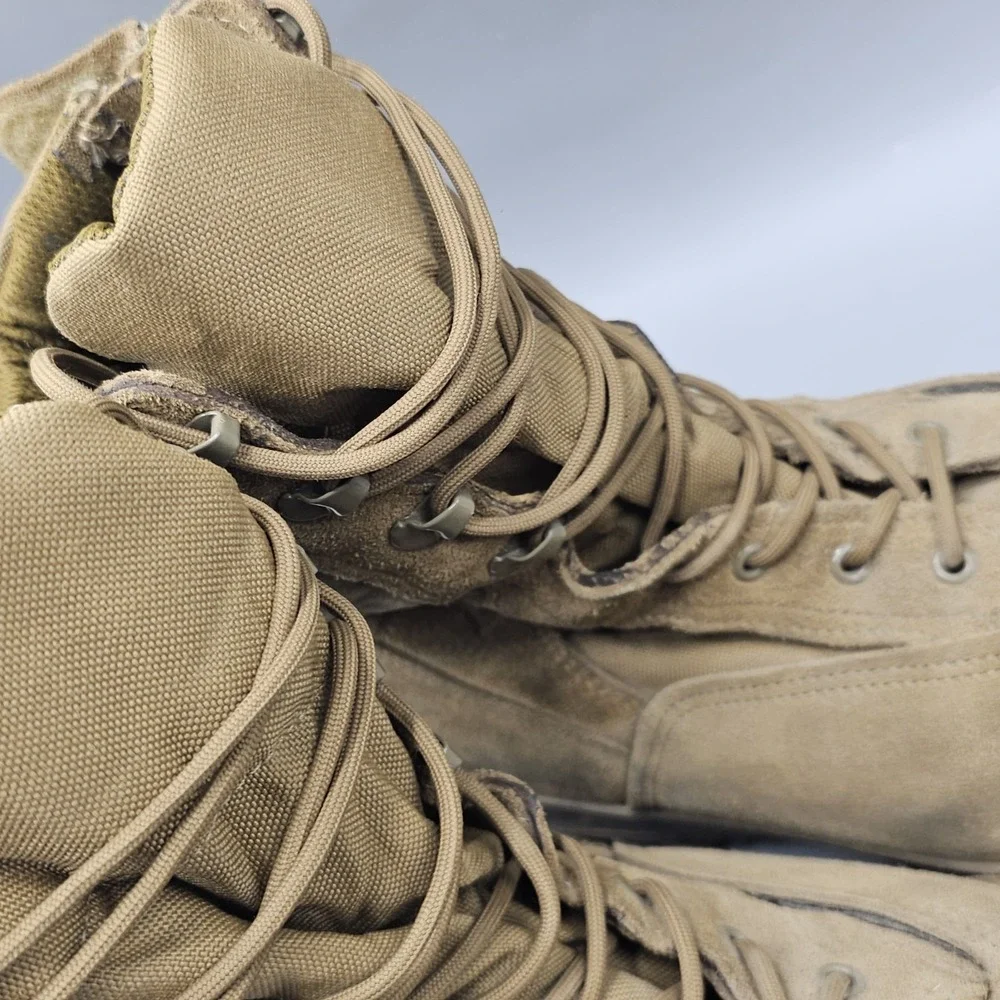 Belleville C312ZST Hot Weather Steel Toe Boots 12.5W Vibram Military Lightweight